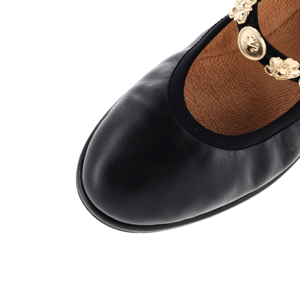 Women's Charm Mary Jane Flats Leather