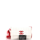 Sport Line Square Quilt Flap Messenger Bag Lambskin Small