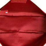 Sport Line Square Quilt Flap Messenger Bag Lambskin Small