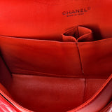 Classic Double Flap Bag Quilted Patent Jumbo