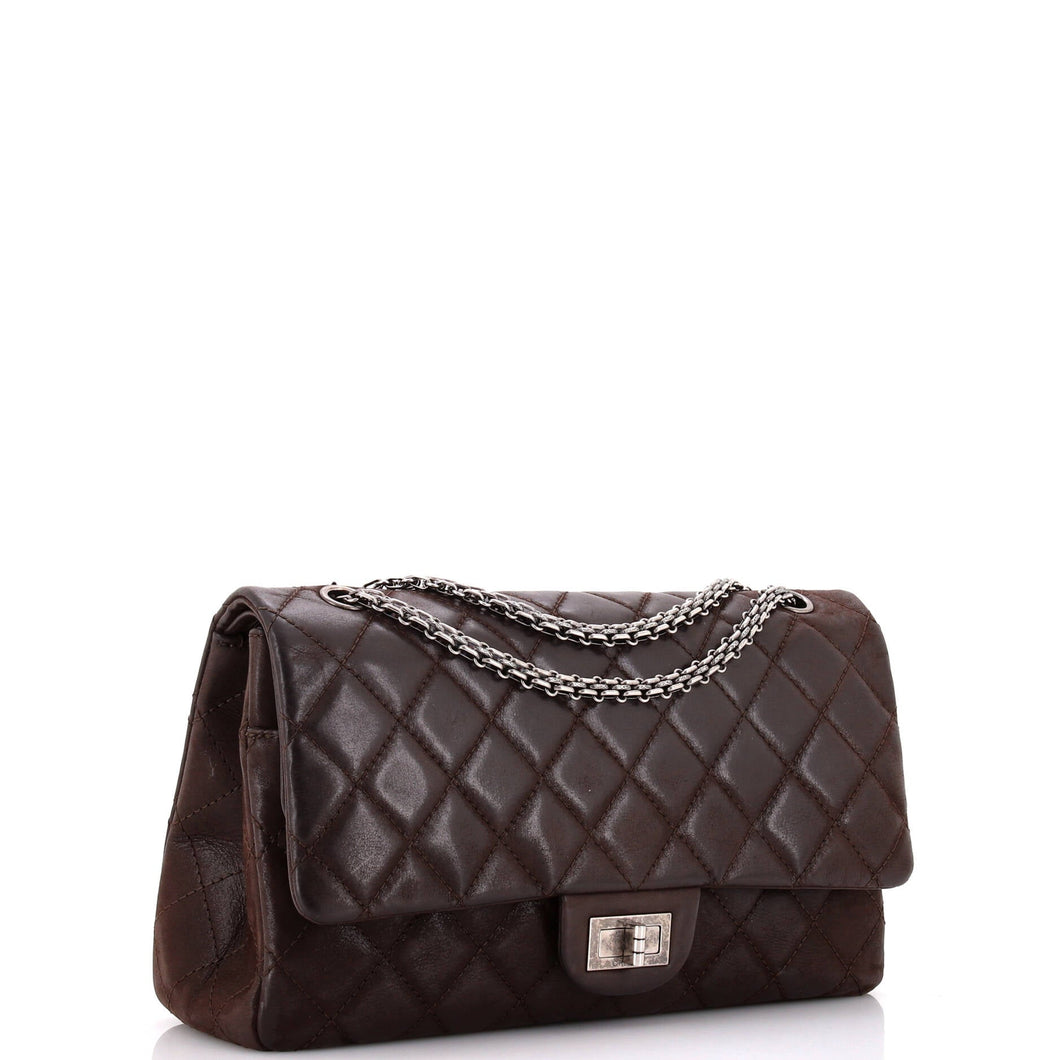 Reissue 2.55 Flap Bag Quilted Iridescent Calfskin 227