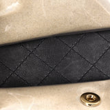 Sand By The Sea Pearl Flap Bag PVC with Lambskin Medium