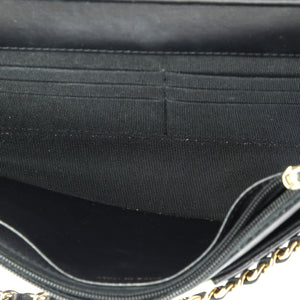 Wallet on Chain Quilted Lambskin