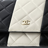 Wallet on Chain Quilted Lambskin