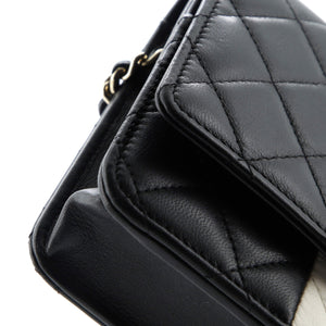 Wallet on Chain Quilted Lambskin