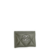 19 Card Holder Quilted Leather