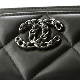19 Card Holder Quilted Leather