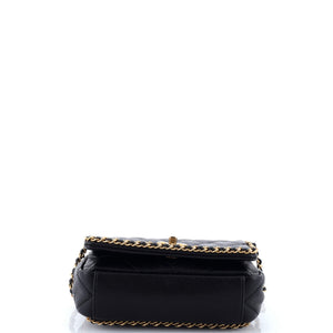 Chain Around Multi Chain Full Flap Bag Quilted Caviar Mini