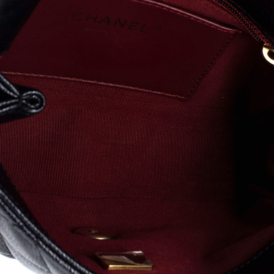 Chain Around Multi Chain Full Flap Bag Quilted Caviar Mini