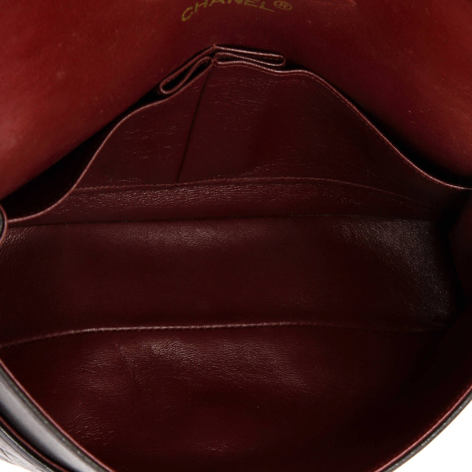 Vintage Classic Double Flap Bag Quilted Lambskin Medium