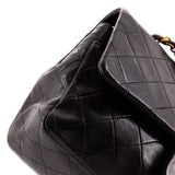 Vintage Classic Double Flap Bag Quilted Lambskin Medium