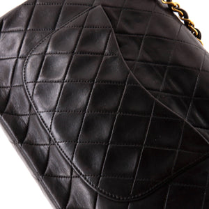 Vintage Classic Double Flap Bag Quilted Lambskin Medium