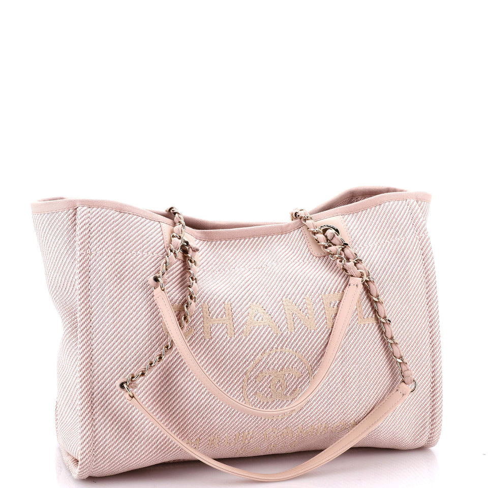 Deauville Tote Mixed Fibers Small