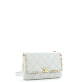 Paris Monaco Flap Bag Quilted Lambskin Mini