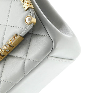 Paris Monaco Flap Bag Quilted Lambskin Mini