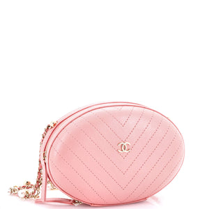 La Pausa Evening Bag Chevron Leather