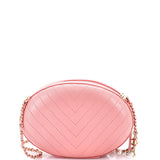 La Pausa Evening Bag Chevron Leather