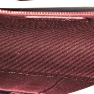 Pleated Chain Flap Bag Quilted Calfskin Medium