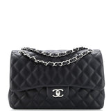 Classic Double Flap Bag Quilted Lambskin Jumbo