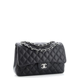 Classic Double Flap Bag Quilted Lambskin Jumbo