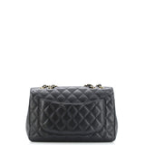 Classic Single Flap Bag Quilted Caviar Jumbo