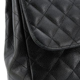 Classic Single Flap Bag Quilted Caviar Jumbo