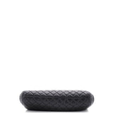 CC Frame Clutch Quilted Caviar Large