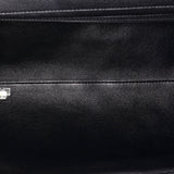 CC Frame Clutch Quilted Caviar Large