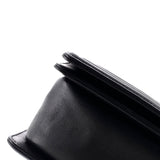 So Black Boy Flap Bag Quilted Calfskin Old Medium