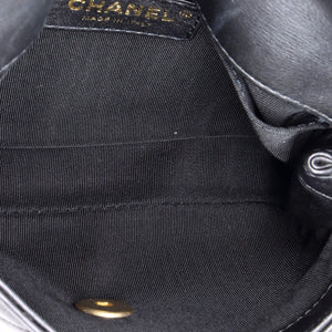 Chain Envelope Belt Bag Quilted Calfskin