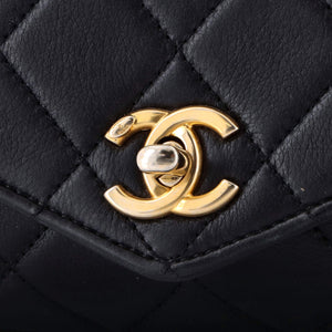 Chain Envelope Belt Bag Quilted Calfskin