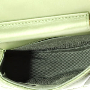 Coco Mail Clutch with Chain Quilted Calfskin Mini