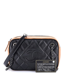 Ballerine Camera Case Bag Quilted Calfskin Small