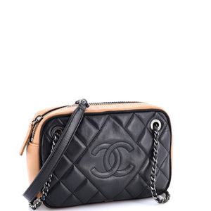 Ballerine Camera Case Bag Quilted Calfskin Small