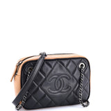 Ballerine Camera Case Bag Quilted Calfskin Small