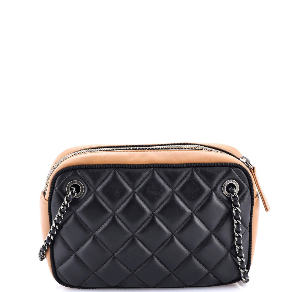 Ballerine Camera Case Bag Quilted Calfskin Small