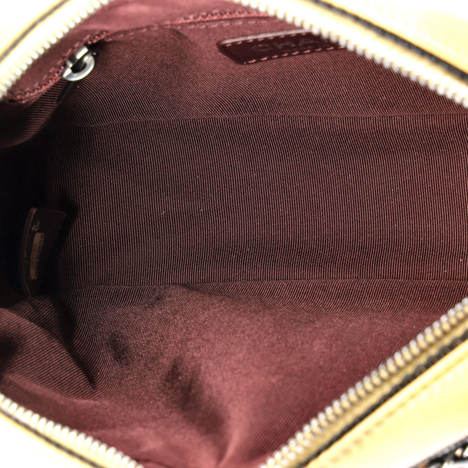 Ballerine Camera Case Bag Quilted Calfskin Small