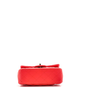 Classic Single Flap Bag Quilted Lambskin Mini