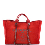 Deauville Tote Lurex Boucle Medium