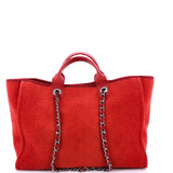 Deauville Tote Lurex Boucle Medium