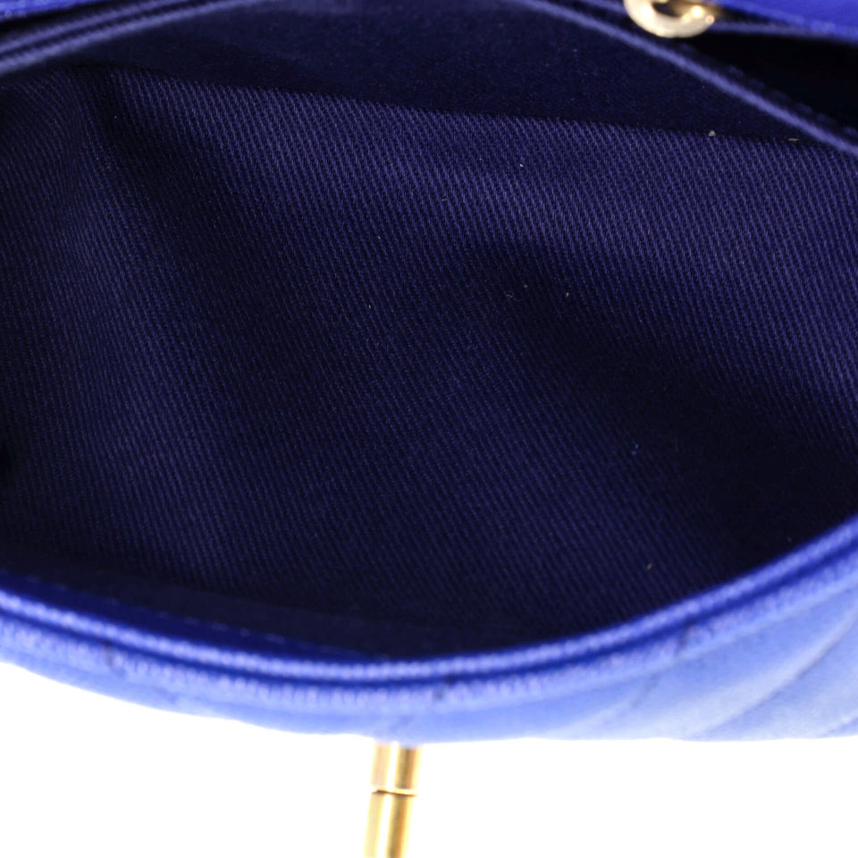 Coco Top Handle Bag Chevron Caviar Mini