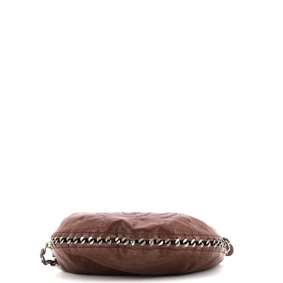 Modern Chain Hobo Calfskin Medium