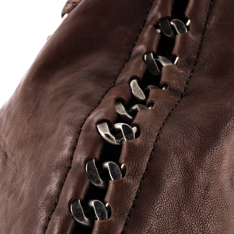 Modern Chain Hobo Calfskin Medium