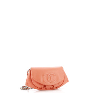 Half Moon Wallet on Chain Caviar