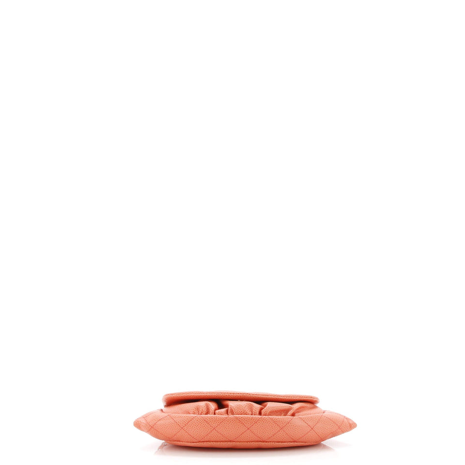 Half Moon Wallet on Chain Caviar