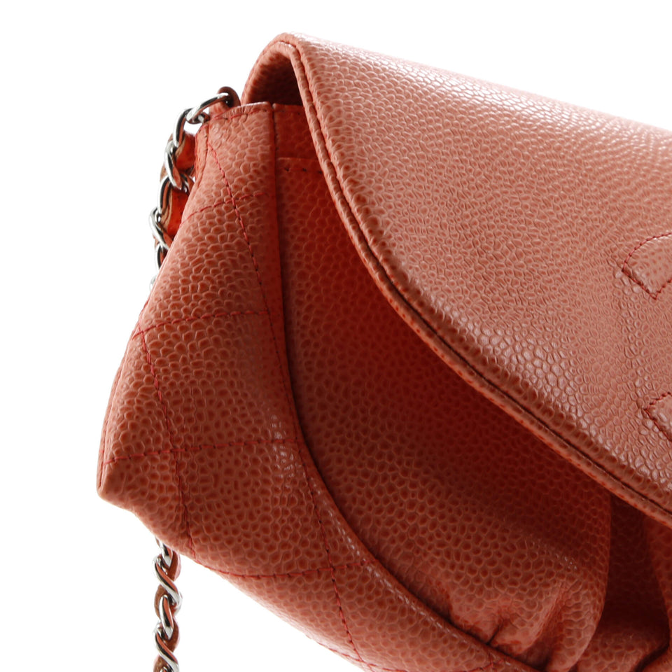 Half Moon Wallet on Chain Caviar