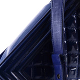 Boy Flap Bag Quilted Plexiglass Patent Small