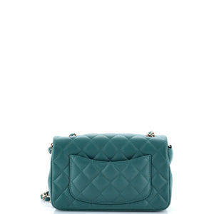 Classic Single Flap Bag Quilted Lambskin Mini