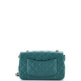 Classic Single Flap Bag Quilted Lambskin Mini