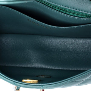 Classic Single Flap Bag Quilted Lambskin Mini